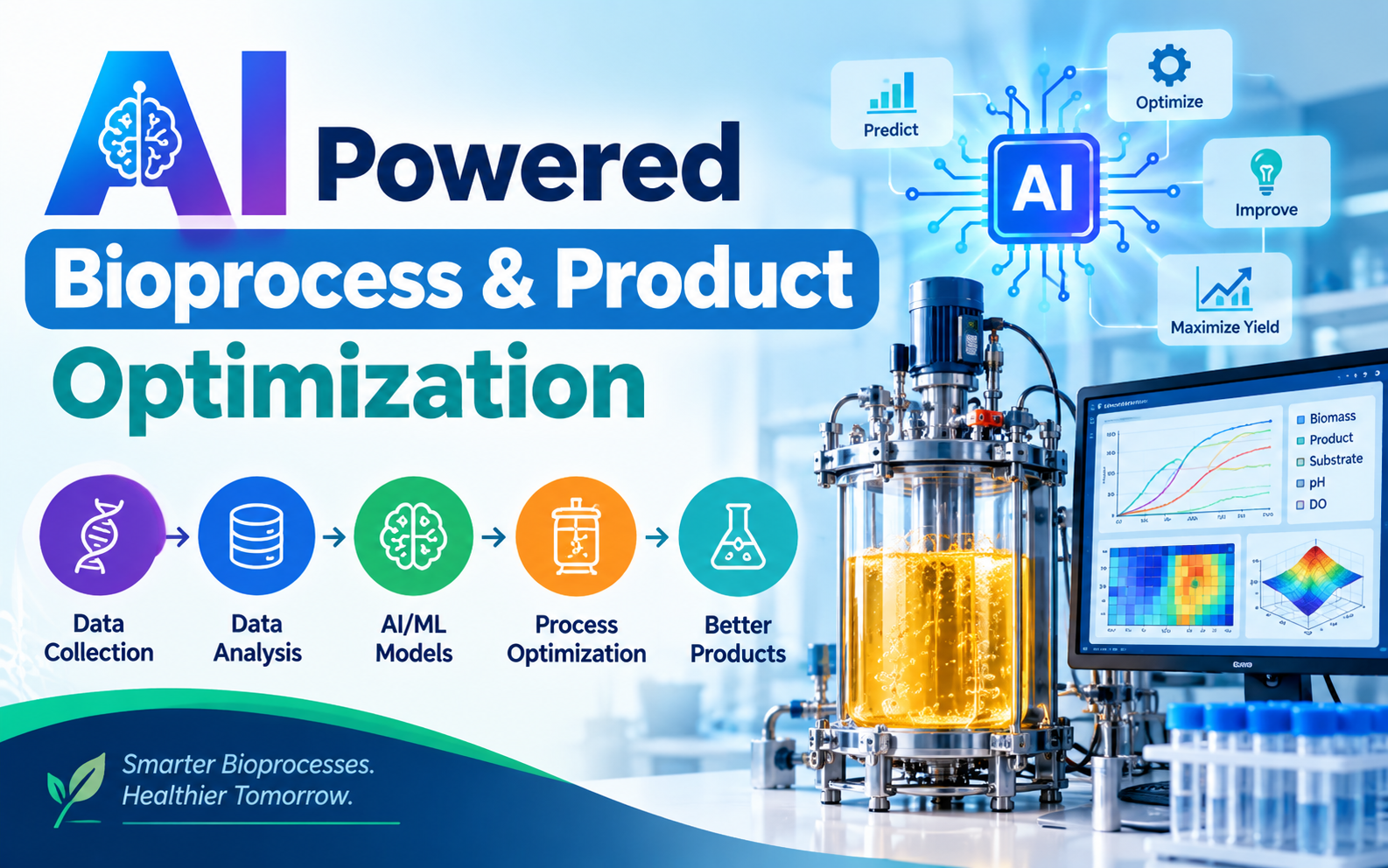 AI Powered Bioprocess & Product Optimization
