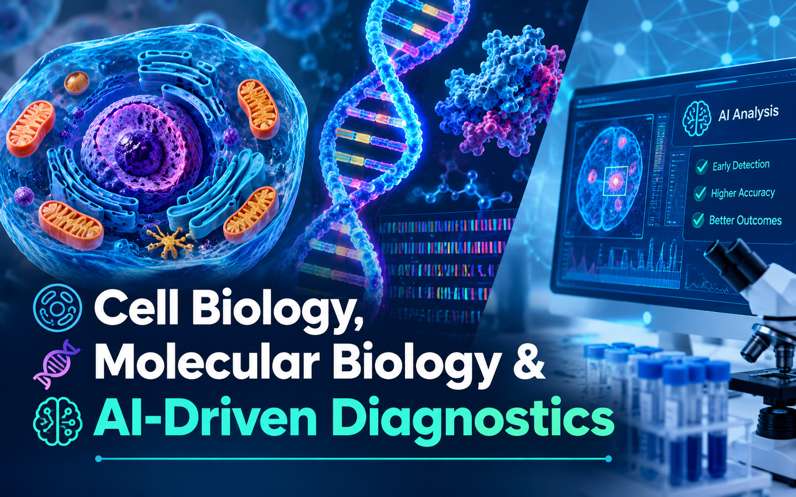 Cell Biology, Molecular Biology & AI-Driven Diagnostics